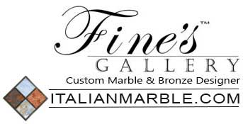 Fine's Gallery Marble and Bronze Creations a Custom Designer