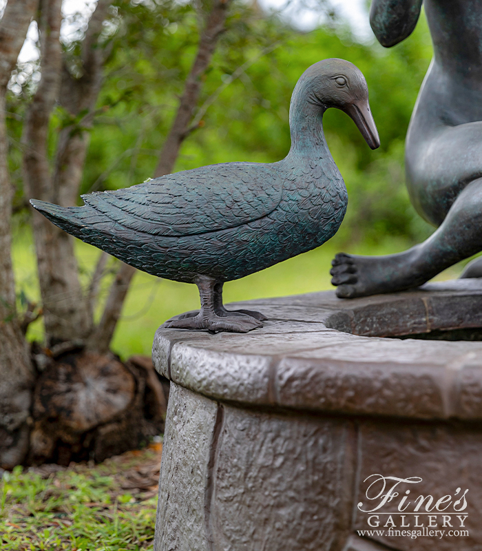 Bronze Fountains  - Bronze Fountain Lady Pouring Water - BF-208