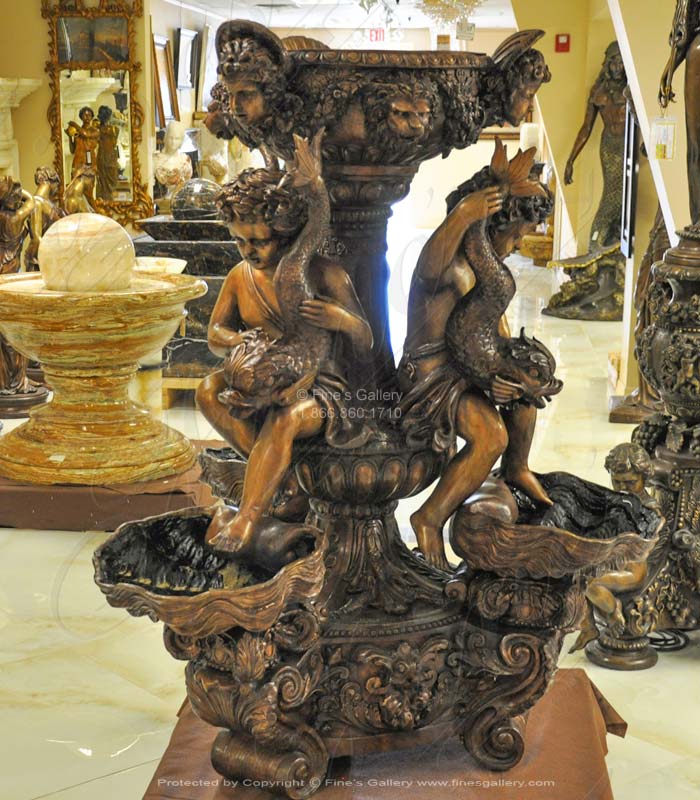 Bronze Fountains  - Bronze Europa Fountain - BF-763