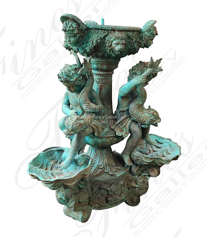Bronze Fountains  - Bronze Europa Fountain - BF-763