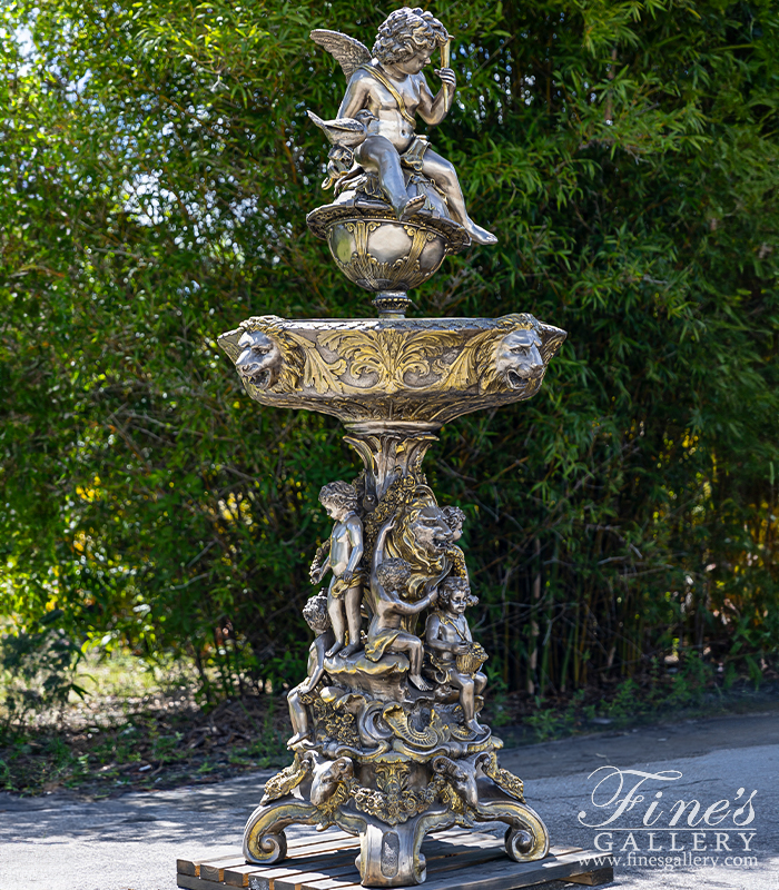 Bronze Fountains  - Bronze Tiered Fountain - BF-767