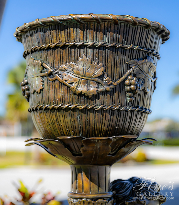 Bronze Planters  - Twin Boys Bronze Planter - BP-143