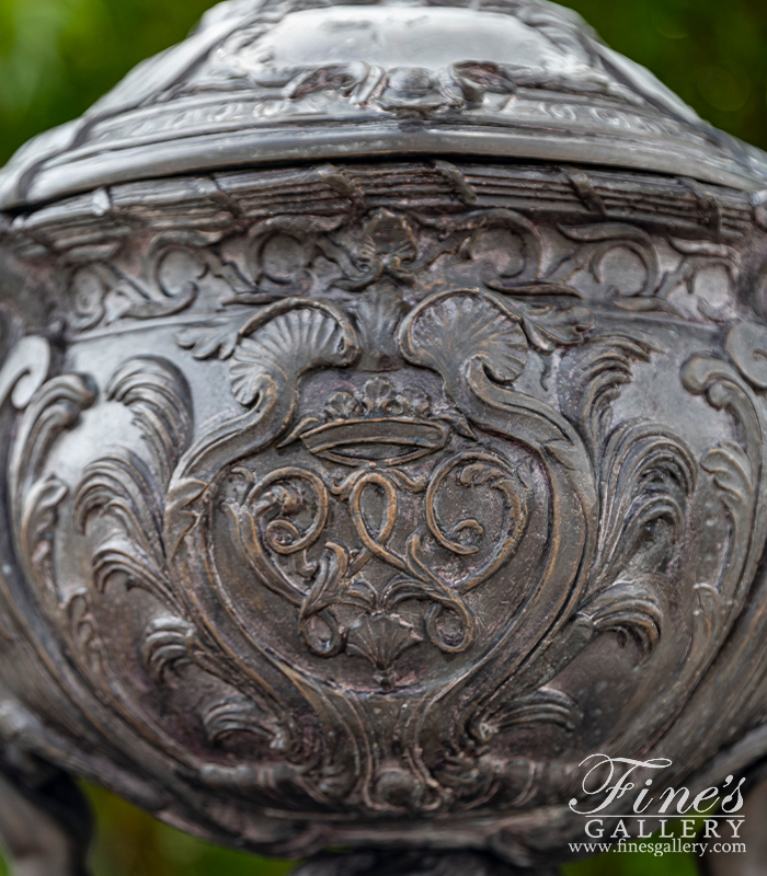 Bronze Planters  - Bronze Children Urn Pair - BP-155