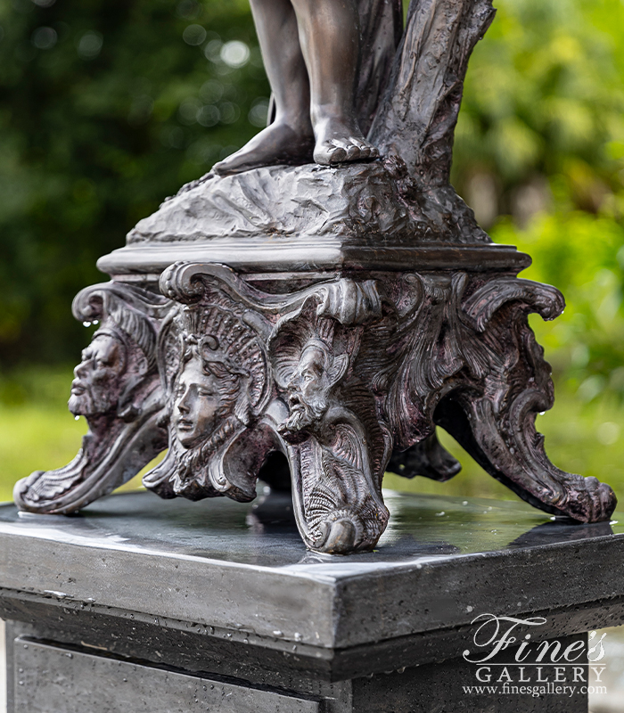 Bronze Planters  - Bronze Children Urn Pair - BP-155