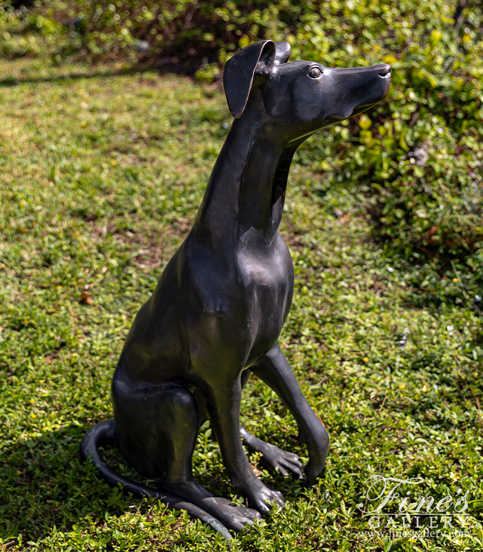 Bronze Statues  - Great Dane Bronze Statue - BS-1069