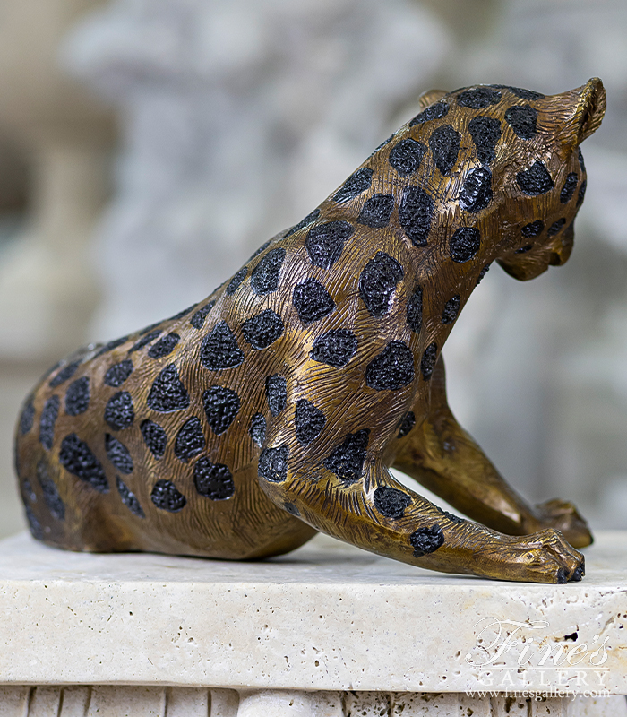 Bronze Statues  - Bronze Statue Cheetah - BS-1411