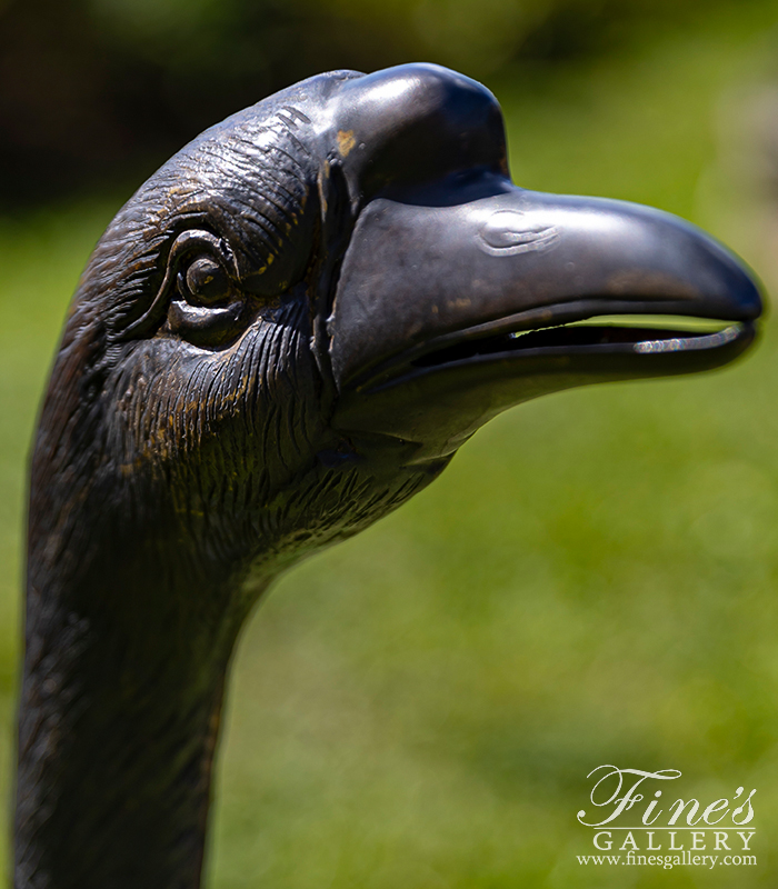 Bronze Statues  - Bronze Statue Goose - BS-1417