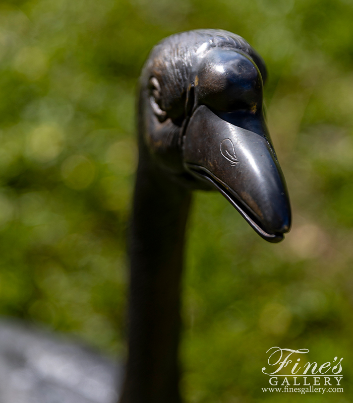 Bronze Statues  - Bronze Statue Goose - BS-1417