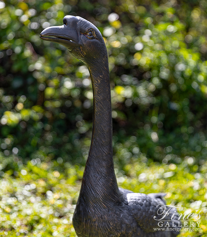 Bronze Statues  - Bronze Statue Goose - BS-1417