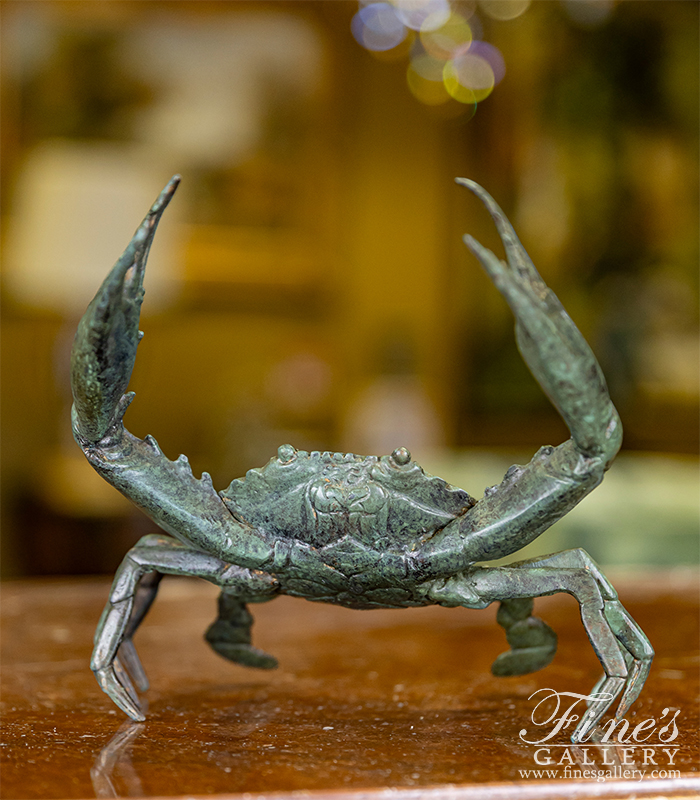 Bronze Statues  - Bronze Crab Statue - BS-1421