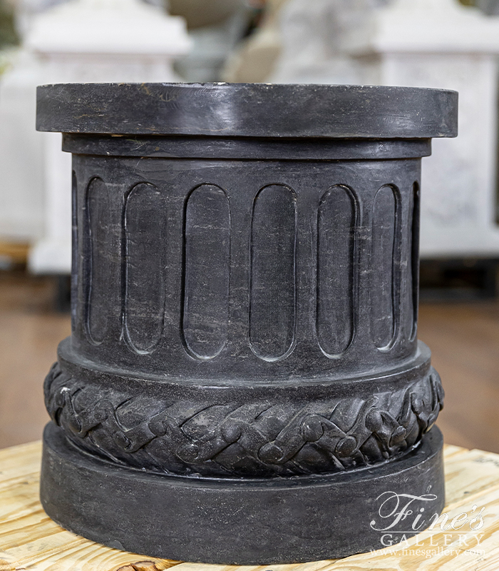 Marble Bases  - Black Marble Base - MBS-116