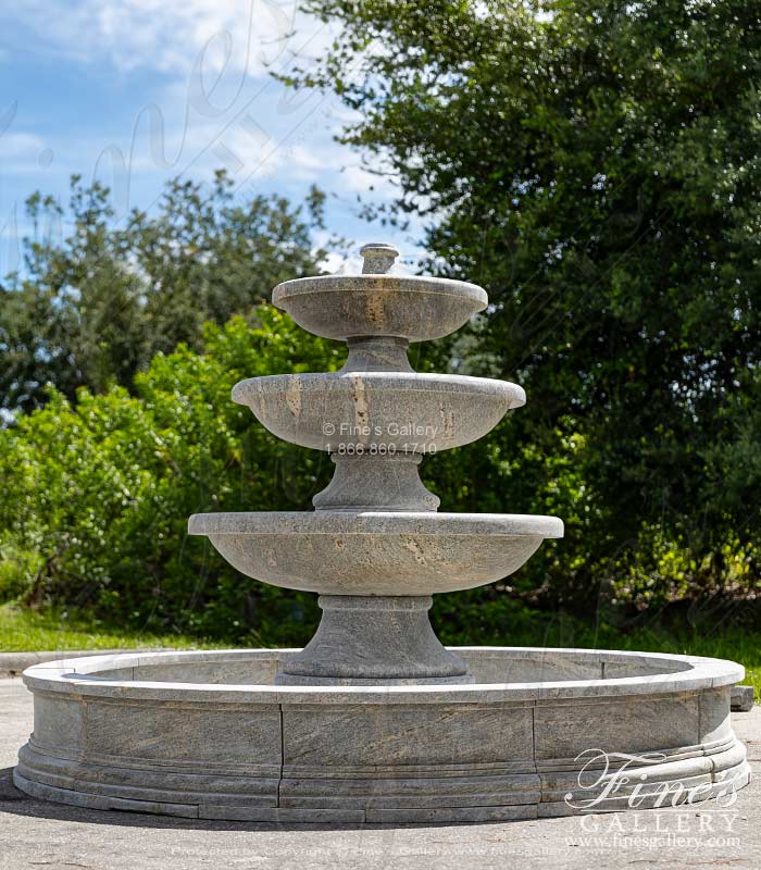 Marble Fountains  - Transitional Granite Fountain - MF-1639