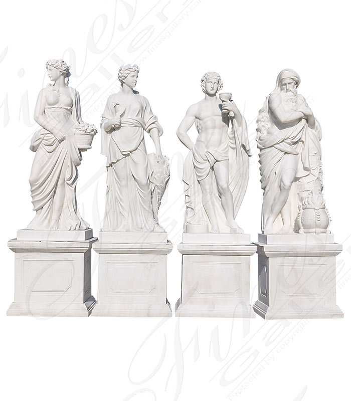 Marble Statues  - Antique Greco Roman Statues - MS-425