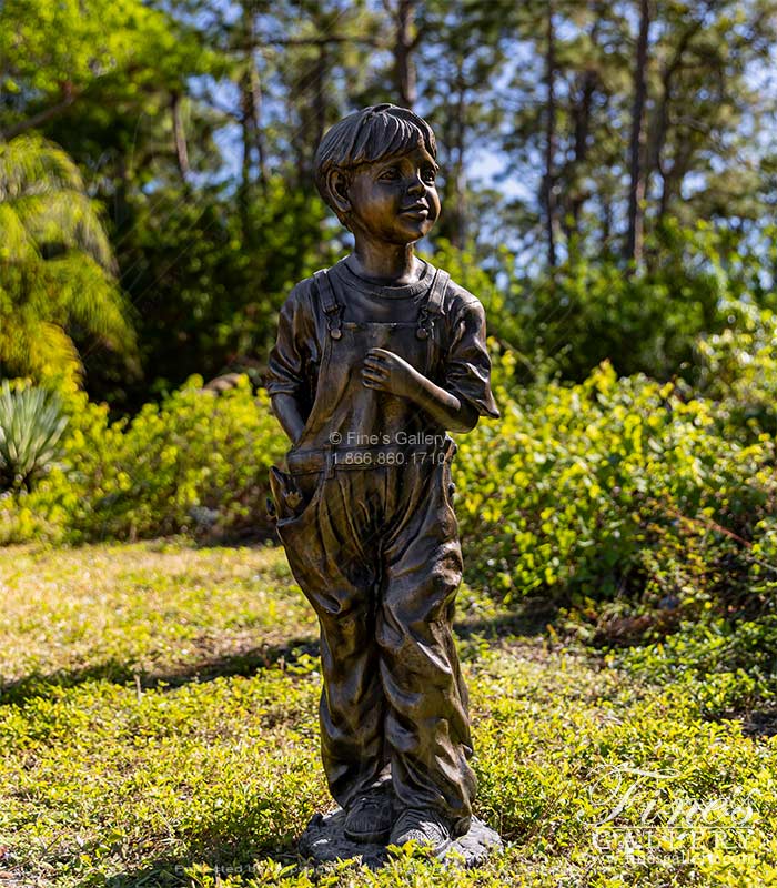 Boy with Frog in Pocket