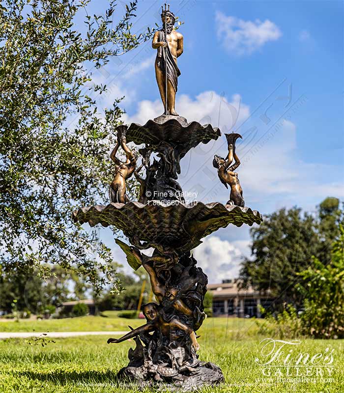 King Neptune Bronze Fountain