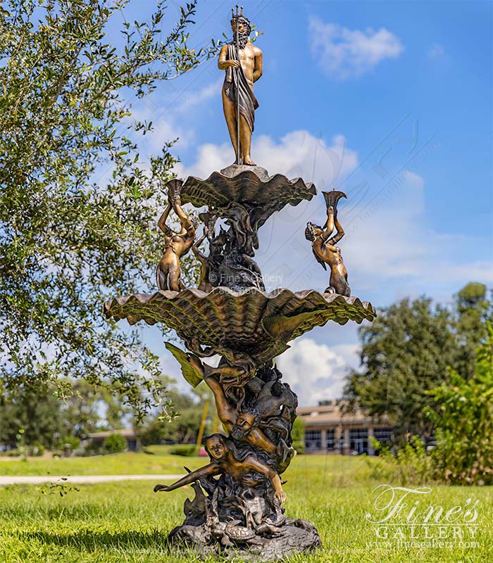 King Neptune Bronze Fountain