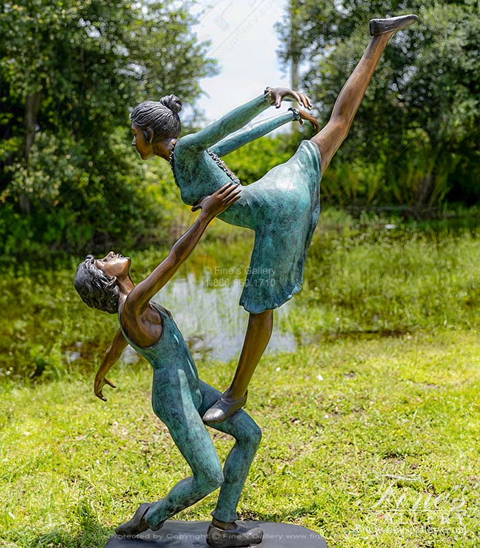 Bronze Ballet Dancers