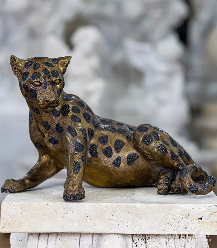 Bronze Statue Cheetah