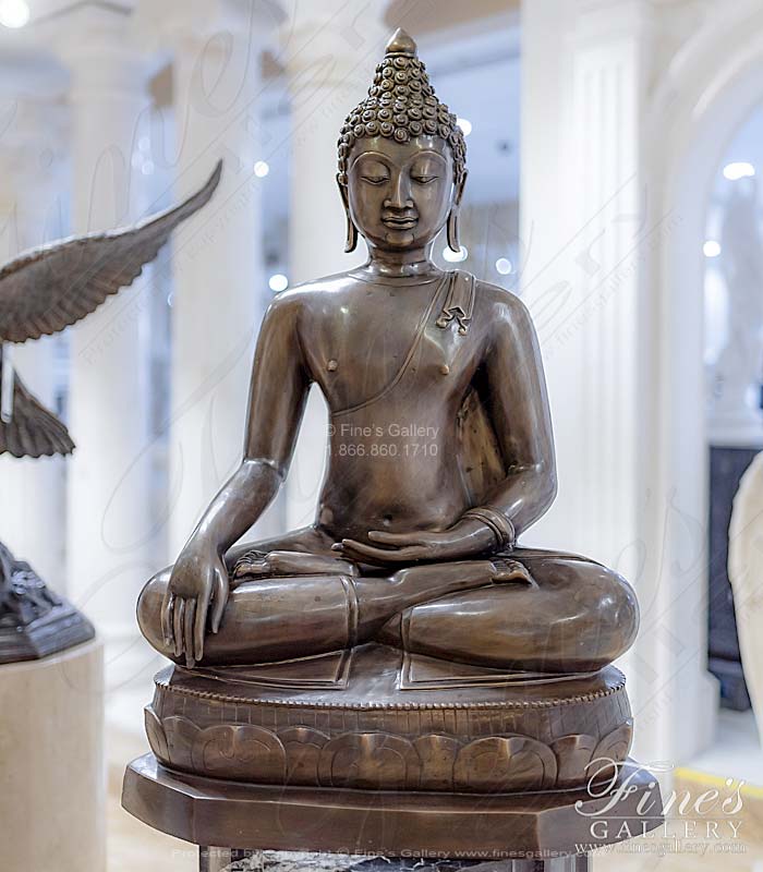 30 Inch Bronze Buddha