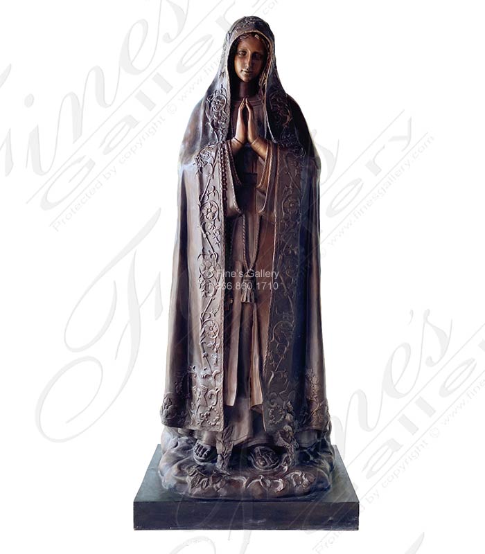 Our Lady of Fatima in Bronze