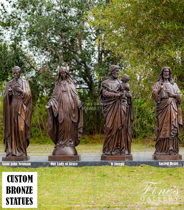 Custom Bronze Religious Statues