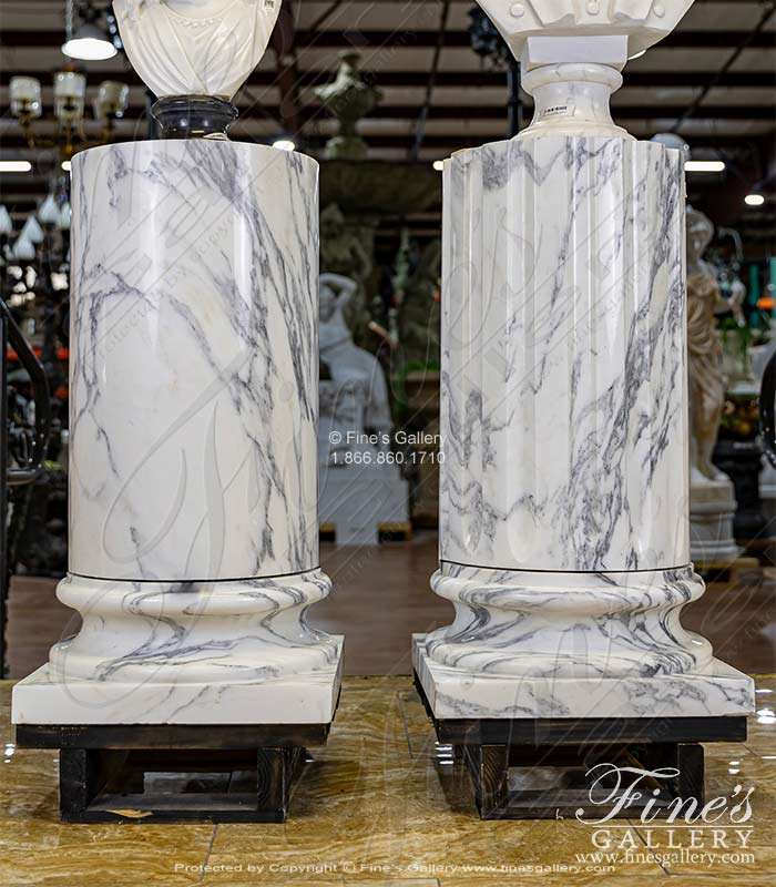 Arabascato Marble Column Base