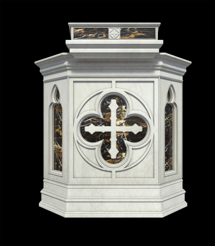 Marble Church Podium