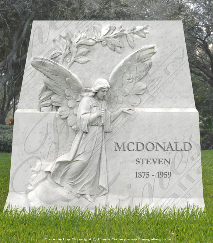 Sacred Angel Marble Memorial