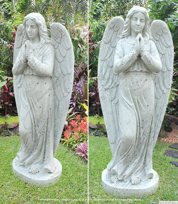 Kashmir White Granite Angel