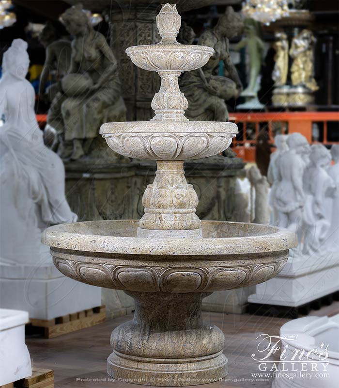 Luxurious Granite Motor Court Fountain