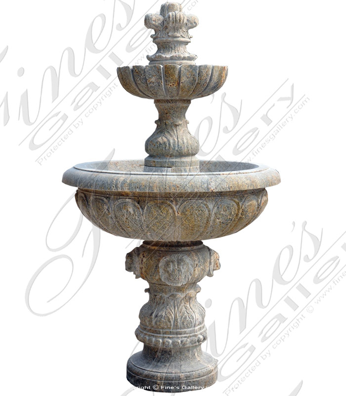 Outdoor Luxuries Granite Fountain