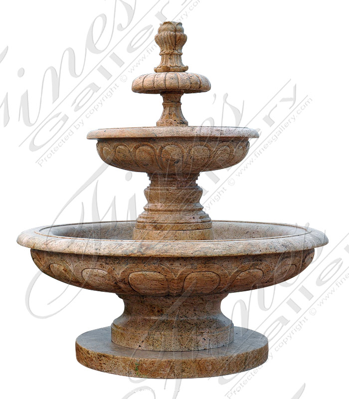 Earth Toned Granite Fountain