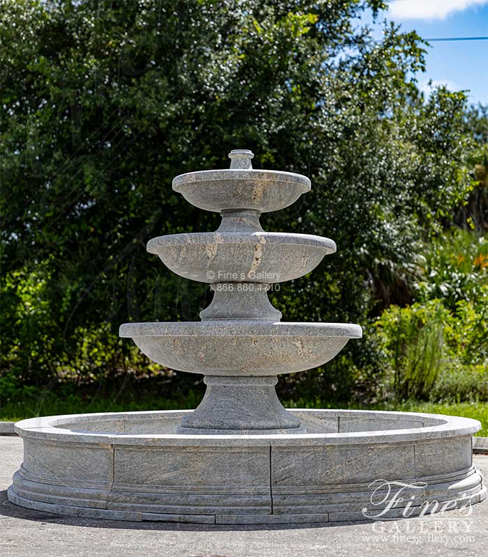 Transitional Granite Fountain