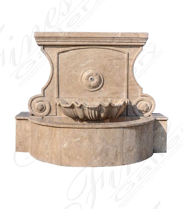 Old World French Countryside Wall Fountain