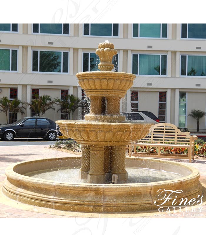  Italian Limestone Fountain