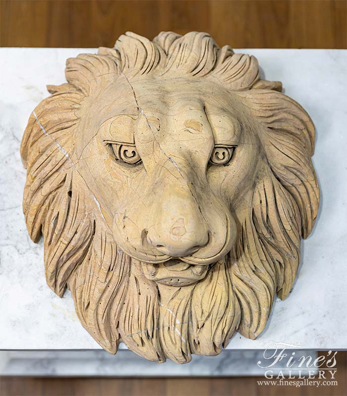 Lion Head Wall Fountain