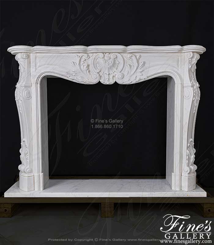 Louis XVI Mantel Extra White Superior Surround