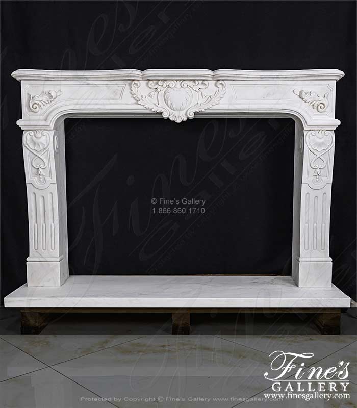 European Style Marble Fireplace