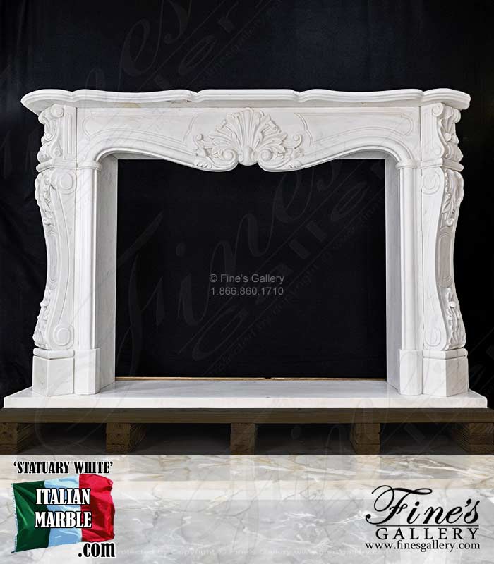 Elegant French Marble Surround