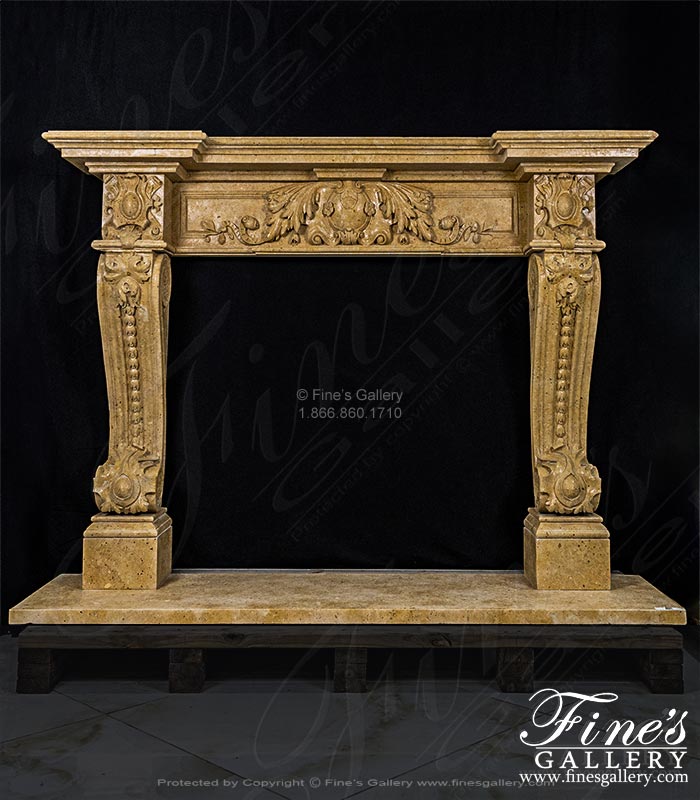 Italian Style Miele Verona Fireplace Mantel