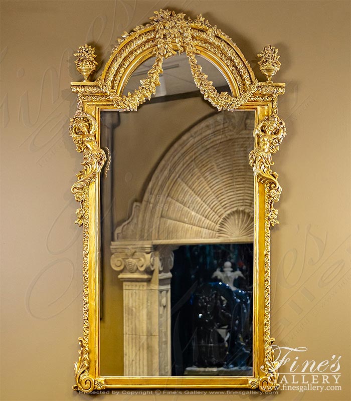 Stunning Louis XV Gold Mirror 