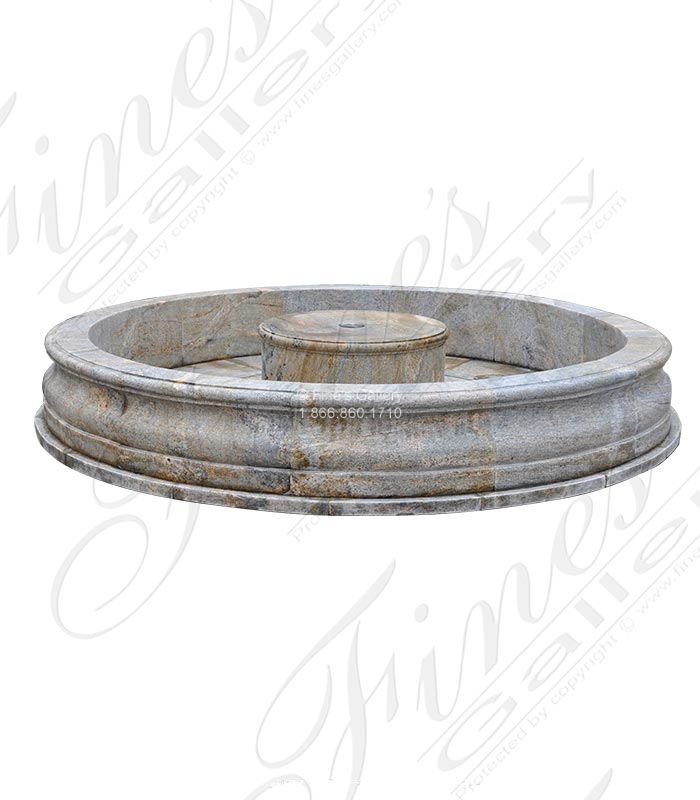 Antique Griggio Granite Pool Surround - 10 feet diameter