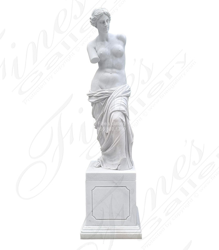 Statuary Marble Venus De Milo Statue