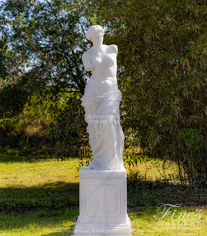 Statuary Marble Venus De Milo Statue