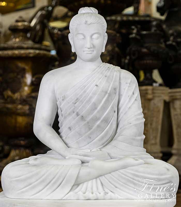 Solid Marble Buddha Statue