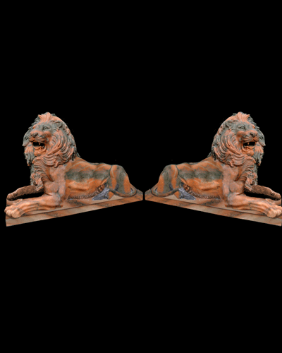 Rosetta Marble Lion