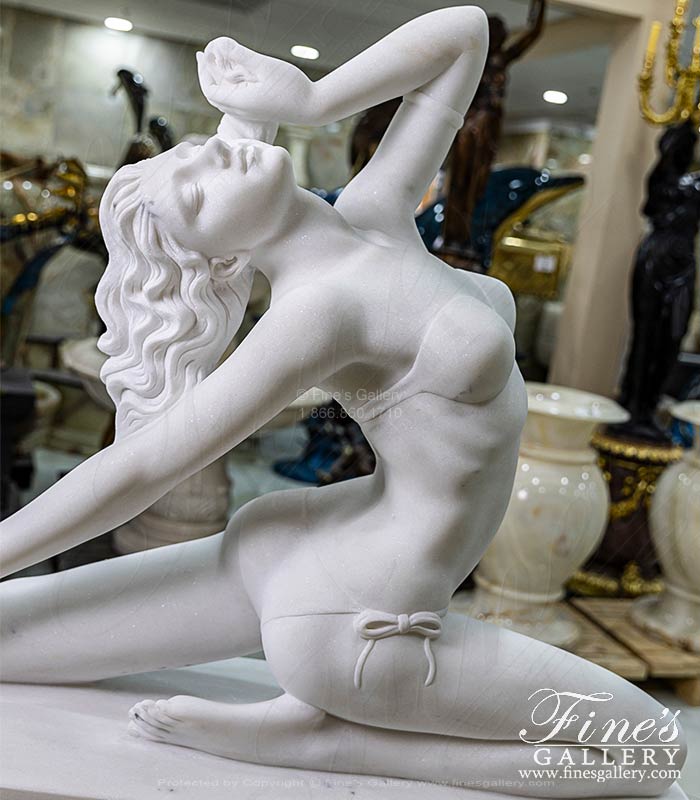 Bikini Female Figure in Statuary Marble