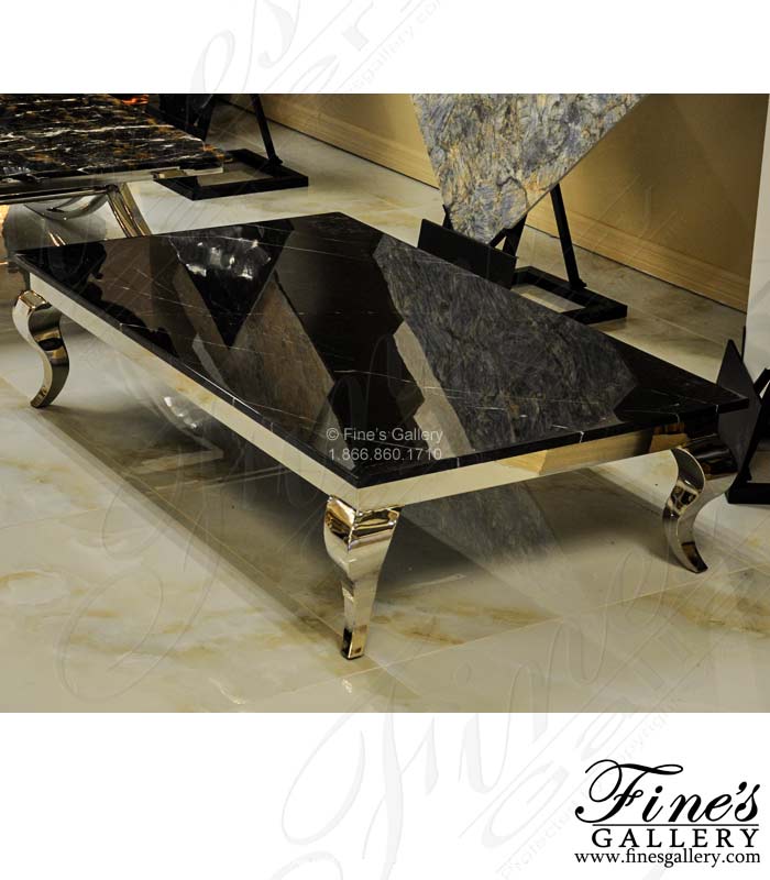 Marquina Black Coffee Table