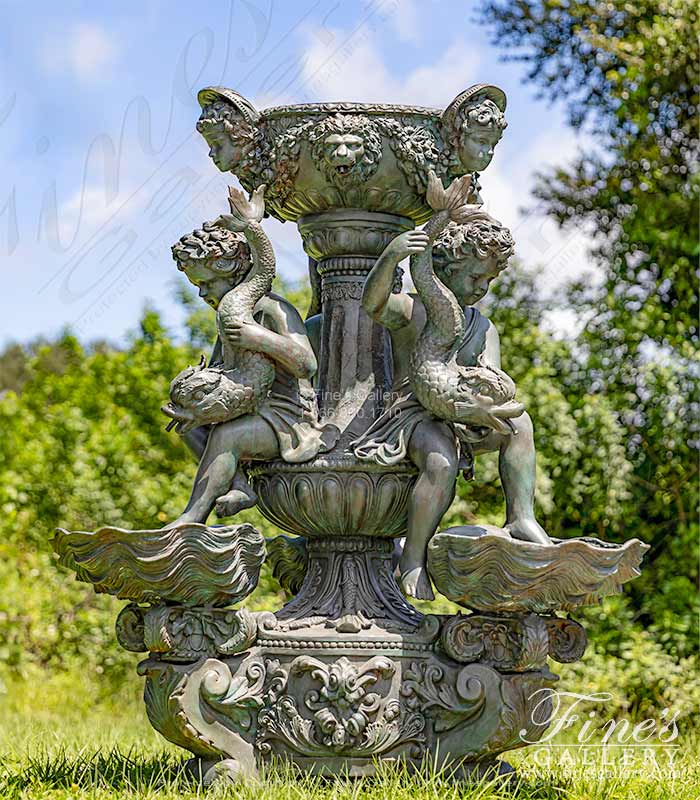 Bronze Fountains  - Bronze Europa Fountain - BF-763