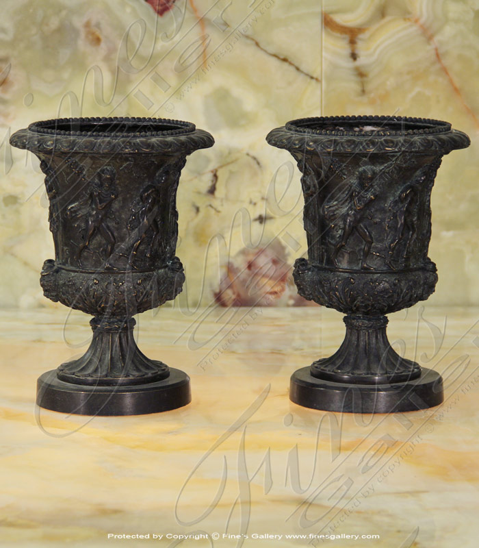 Bronze Planters - Top Bronze Urns - BP-1186 - Gallery, LLC.